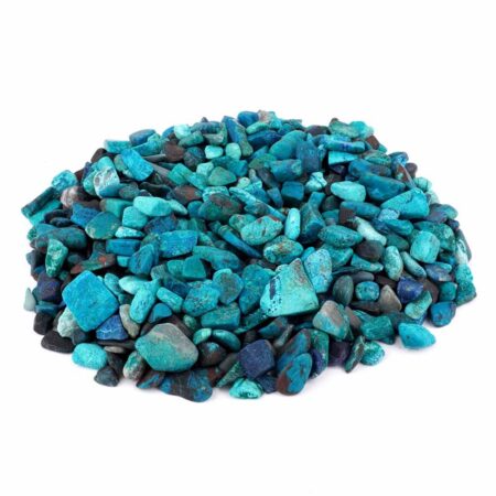 kleine Chrysokoll Trommelsteine Ø ca. 8 – 20 mm Edelsteine Heilsteine bei Wunderstein24