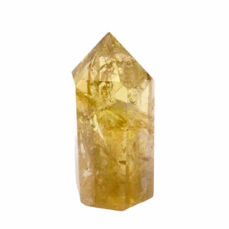 Citrin Natur Spitze Höhe 53 mm transparent aus Brasilien in bester Farbe Edelsteine Heilsteine bei Wunderstein24