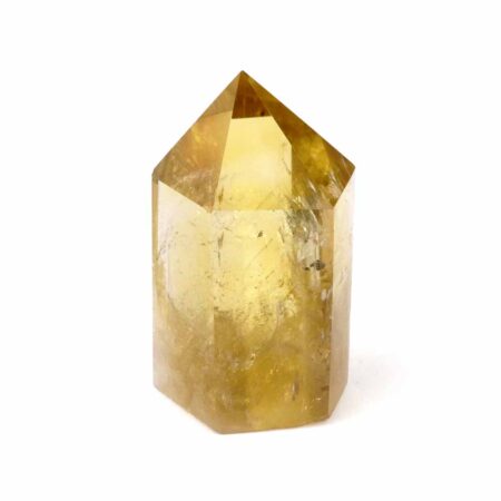 Citrin Natur Spitze Höhe 48 mm transparent aus Brasilien in bester Farbe Edelsteine Heilsteine bei Wunderstein24