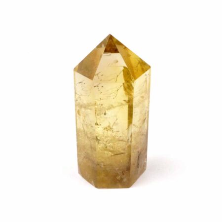 Citrin Natur Spitze Höhe 49 mm transparent aus Brasilien in bester Farbe Edelsteine Heilsteine bei Wunderstein24