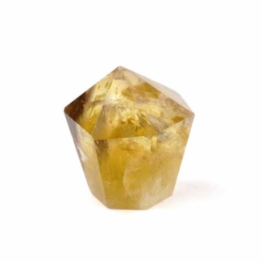 Citrin Natur Spitze Höhe 34 mm transparent aus Brasilien in bester Farbe Edelsteine Heilsteine bei Wunderstein24