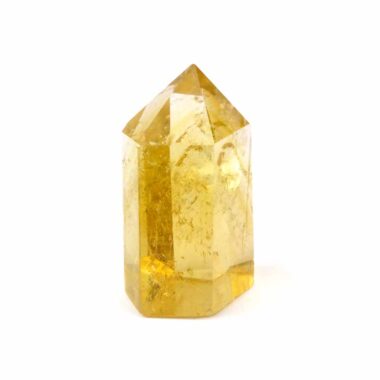 Citrin Natur Spitze Höhe 40 mm transparent aus Brasilien in bester Farbe Edelsteine Heilsteine bei Wunderstein24