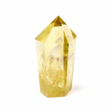 Citrin Natur Spitze Höhe 54 mm transparent aus Brasilien in bester Farbe Edelsteine Heilsteine bei Wunderstein24