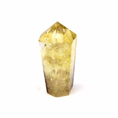 Citrin Natur Spitze Höhe 48 mm transparent aus Brasilien in bester Farbe Edelsteine Heilsteine bei Wunderstein24