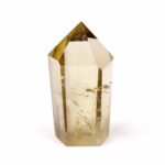 Citrin Natur Spitze Höhe 44 mm transparent aus Brasilien in bester Farbe Edelsteine Heilsteine bei Wunderstein24