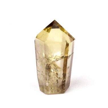 Citrin Natur Spitze Höhe 43 mm transparent aus Brasilien in bester Farbe Edelsteine Heilsteine bei Wunderstein24