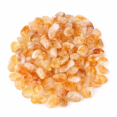 Citrin Trommelsteine Ø ca. 20 – 30 mm aus Brasilien Edelsteine Heilsteine bei Wunderstein24