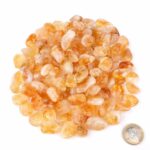 Citrin Trommelsteine Ø ca. 20 – 30 mm aus Brasilien Edelsteine Heilsteine bei Wunderstein24