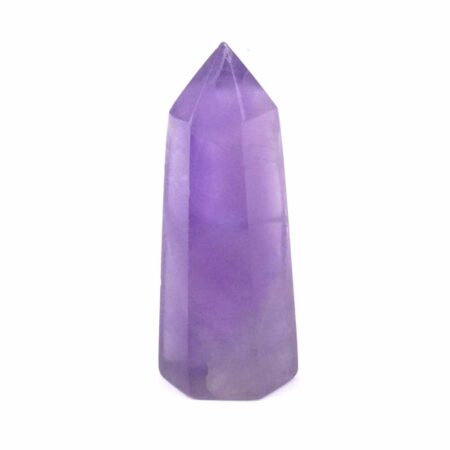 Fluorit Spitze poliert lila Höhe 65 mm in bester Qualität Edelsteine Heilsteine bei Wunderstein24