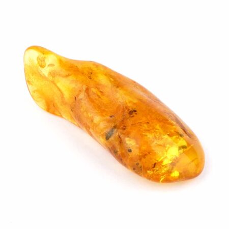 großer Baltischer Natur Bernstein poliert Ø 84 mm Edelsteine Heilsteine bei Wunderstein24