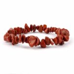 Jaspis rot Kinder Edelstein Armband flexibel und dehnbar Edelsteine Heilsteine bei Wunderstein24