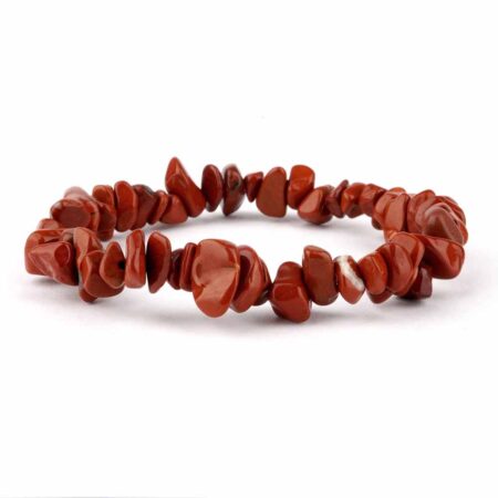 Jaspis rot Kinder Edelstein Armband flexibel und dehnbar Edelsteine Heilsteine bei Wunderstein24