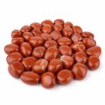 Jaspis Trommelsteine rot Ø ca. 22 – 30 mm aus Brasilien Edelsteine Heilsteine bei Wunderstein24