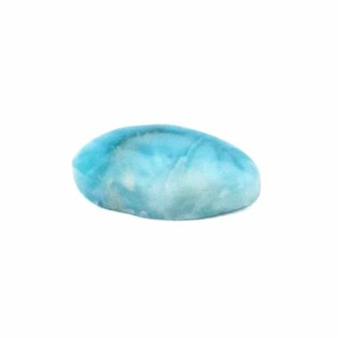 Larimar Handschmeichler | Cabochon in bester Farbe und Qualität Edelsteine Heilsteine bei Wunderstein24