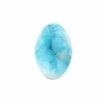 Larimar Handschmeichler | Cabochon in bester Farbe und Qualität Edelsteine Heilsteine bei Wunderstein24