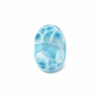 Larimar Handschmeichler | Cabochon in bester Farbe und Qualität Edelsteine Heilsteine bei Wunderstein24