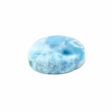 Larimar Handschmeichler | Cabochon in bester Farbe und Qualität Edelsteine Heilsteine bei Wunderstein24