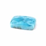 Larimar Handschmeichler | Cabochon in bester Farbe und Qualität Edelsteine Heilsteine bei Wunderstein24