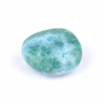 Larimar Handschmeichler | Trommelstein in bester Farbe und Qualität Edelsteine Heilsteine bei Wunderstein24