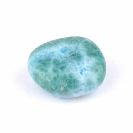 Larimar Handschmeichler | Trommelstein in bester Farbe und Qualität Edelsteine Heilsteine bei Wunderstein24