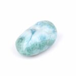 Larimar Handschmeichler | Trommelstein in bester Farbe und Qualität Edelsteine Heilsteine bei Wunderstein24