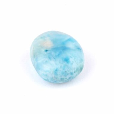 Larimar Handschmeichler | Trommelstein in bester Farbe und Qualität Edelsteine Heilsteine bei Wunderstein24