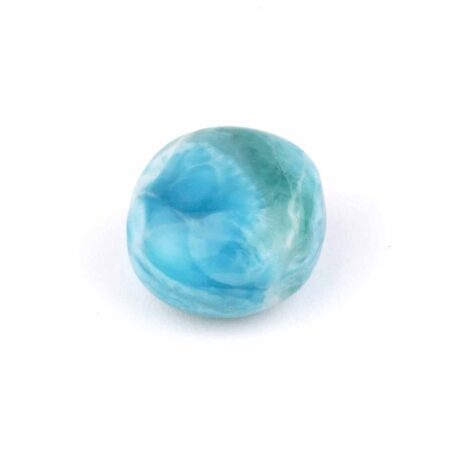 Larimar Handschmeichler | Trommelstein in bester Farbe und Qualität Edelsteine Heilsteine bei Wunderstein24