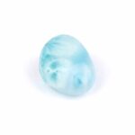 Larimar Handschmeichler | Trommelstein in bester Farbe und Qualität Edelsteine Heilsteine bei Wunderstein24
