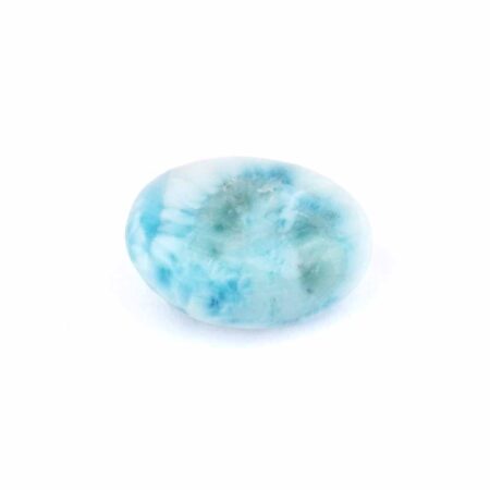 Larimar Handschmeichler | Trommelstein in bester Farbe und Qualität Edelsteine Heilsteine bei Wunderstein24