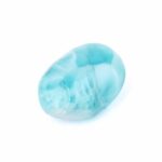 Larimar Handschmeichler | Trommelstein in bester Farbe und Qualität Edelsteine Heilsteine bei Wunderstein24