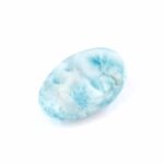 Larimar Handschmeichler | Trommelstein in bester Farbe und Qualität Edelsteine Heilsteine bei Wunderstein24