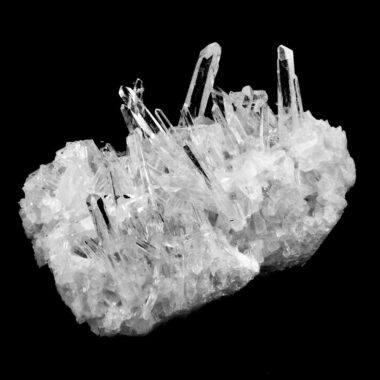 Lemuria Bergkristall Stufe transparent und glasklar in bester Qualität Edelsteine Heilsteine bei Wunderstein24