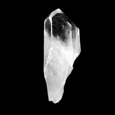 Bergkristall Spitze Lemuria Natur Höhe 99 mm transparent & glasklar Edelsteine Heilsteine bei Wunderstein24