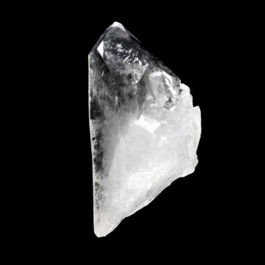 Bergkristall Spitze Lemuria Natur Höhe 84 mm transparent & glasklar Edelsteine Heilsteine bei Wunderstein24