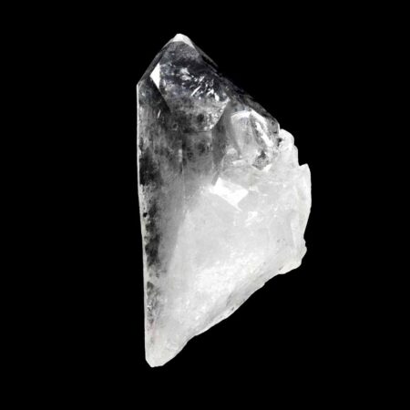 Bergkristall Spitze Lemuria Natur Höhe 84 mm transparent & glasklar Edelsteine Heilsteine bei Wunderstein24
