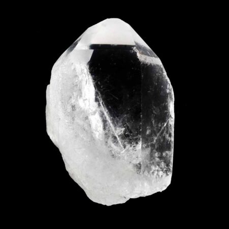 Bergkristall Spitze Lemuria Natur Höhe 83 mm transparent & glasklar Edelsteine Heilsteine bei Wunderstein24