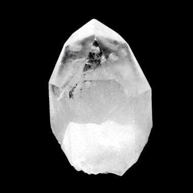 Bergkristall Spitze Lemuria Natur Höhe 79 mm transparent & glasklar Edelsteine Heilsteine bei Wunderstein24
