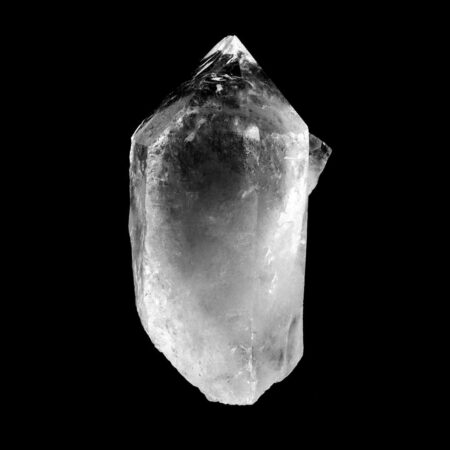 Bergkristall Spitze Lemuria Natur Höhe 91 mm transparent & glasklar Edelsteine Heilsteine bei Wunderstein24