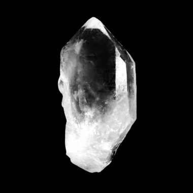 Bergkristall Spitze Lemuria Natur Höhe 89 mm transparent & glasklar Edelsteine Heilsteine bei Wunderstein24