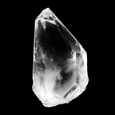 Bergkristall Spitze Lemuria Natur Höhe 88 mm transparent & glasklar Edelsteine Heilsteine bei Wunderstein24