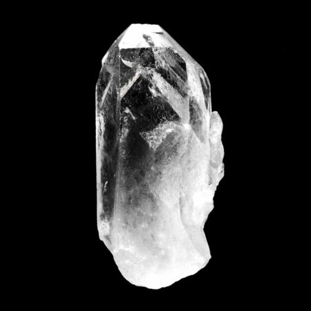 Bergkristall Spitze Lemuria Natur Höhe 92 mm transparent & glasklar Edelsteine Heilsteine bei Wunderstein24