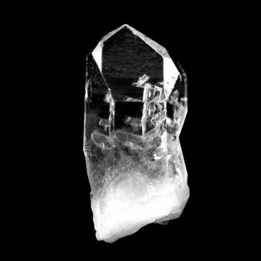 Bergkristall Spitze Lemuria Natur Höhe 78 mm transparent & glasklar Edelsteine Heilsteine bei Wunderstein24