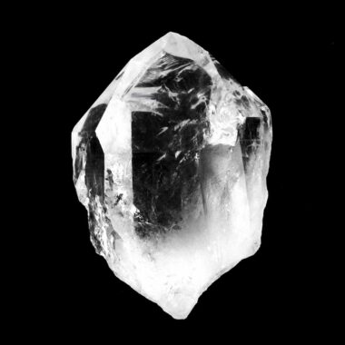 Bergkristall Spitze Lemuria Natur Höhe 74 mm transparent & glasklar Edelsteine Heilsteine bei Wunderstein24