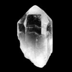 Bergkristall Spitze Lemuria Natur Höhe 74 mm transparent & glasklar Edelsteine Heilsteine bei Wunderstein24