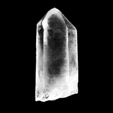 Bergkristall Spitze Lemuria Natur Höhe 89 mm transparent & glasklar Edelsteine Heilsteine bei Wunderstein24