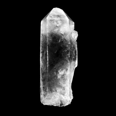Bergkristall Spitze Lemuria Natur Höhe 99 mm transparent & glasklar Edelsteine Heilsteine bei Wunderstein24