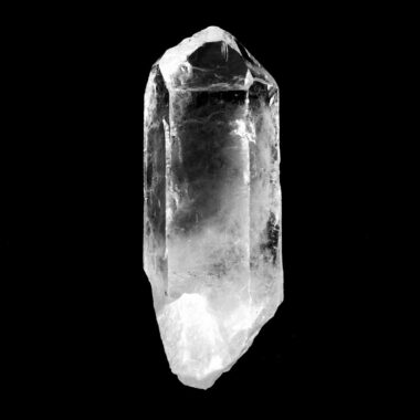 Bergkristall Spitze Lemuria Natur Höhe 93 mm transparent & glasklar Edelsteine Heilsteine bei Wunderstein24