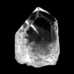 Bergkristall Spitze Lemuria Natur Höhe 93 mm transparent & glasklar Edelsteine Heilsteine bei Wunderstein24