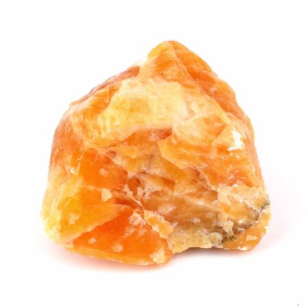 großer Orangencalcit Rohstein Ø ca. 166 mm Sammlerstück Edelsteine Heilsteine bei Wunderstein24