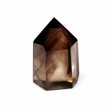 Rauchquarz Spitze Höhe 43 mm aus Brasilien in sehr schöner Farbe Edelsteine Heilsteine bei Wunderstein24